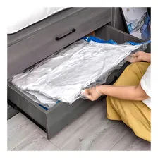 10 Un. Saco Embalagem Vácuo Plástico Roupa Edredom Viagem Foto mini 3