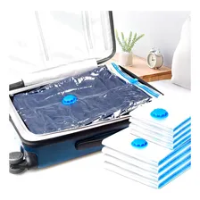 10 Un. Saco Embalagem Vácuo Plástico Roupa Edredom Viagem Foto mini 2