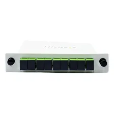 10 Un Splitter Box Óptico Modular Plc 1x8 Sc Apc Com Conecto Foto mini 1