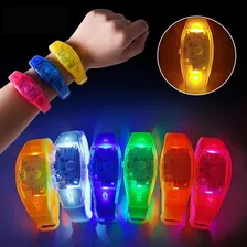 10 Unid. Pulseira De Led Pisca Conforme Batida Da Musica Foto mini  2