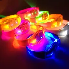 10 Unid. Pulseira De Led Pisca Conforme Batida Da Musica Foto mini  3