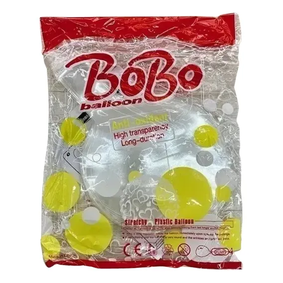 10 Unidades Balão Bubble 24 Polegadas 60cm Transparente Top Foto 1
