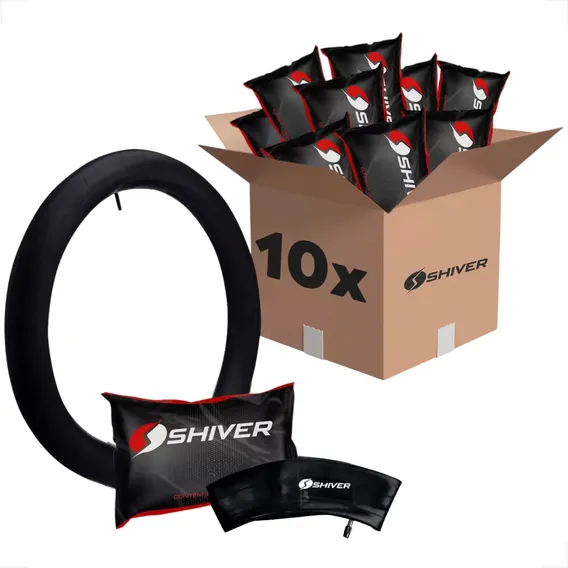 10 Unidades Camara De Ar Shiver Bike Infantil Aro 16 Atacado Foto 1