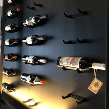 10 Unidades De Suporte 1 Garrafas De Vinho Adega Vertical Foto mini 4