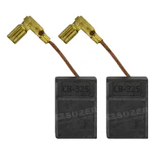 10 Unidades Escova De Carvão Martelete Bosch Makita Hr2470 Foto mini 4