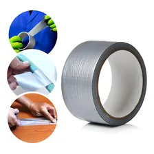 10 Unidades Fita Silver Tape 48 X 10 Metros Starfer Cor Cinza Liso Foto mini 1