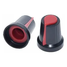 10 Unidades - Knob Para PotĂȘnciometro Colorido - 15x17mm Foto mini 2