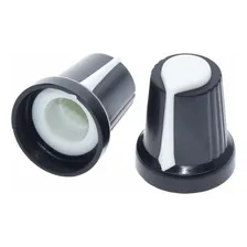 10 Unidades - Knob Para PotĂȘnciometro Colorido - 15x17mm Foto mini 3