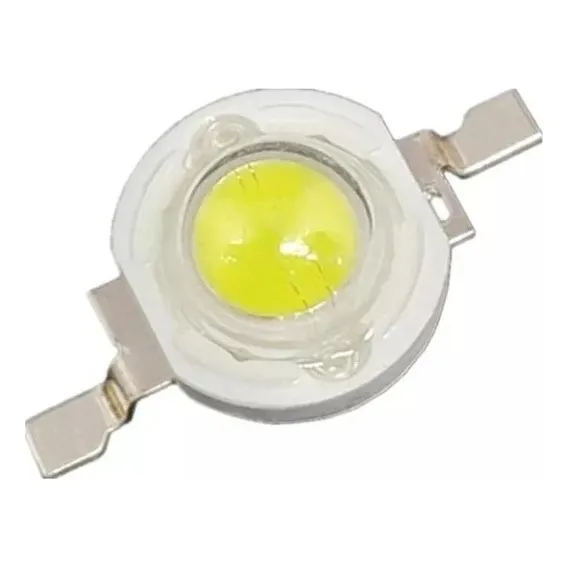 10 Unidades Power Led Chip 3w Diversas Cores Cor da luz Branco frio 10000k 3V Foto 1