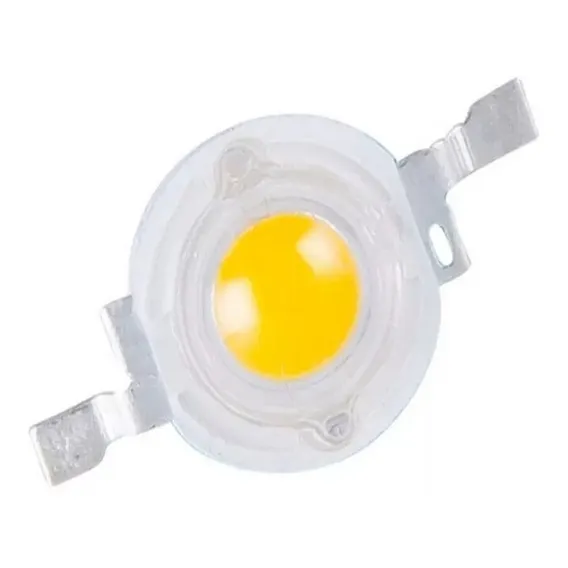 10 Unidades Power Led Chip 3w Diversas Cores Cor da luz Branco Quente 3500k 3V Foto 1