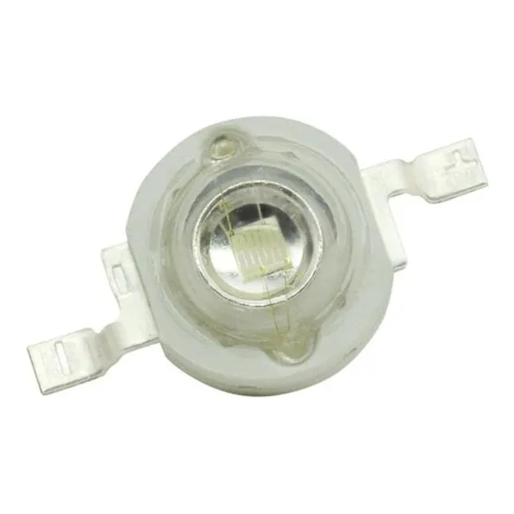 10 Unidades Power Led Chip 3w Diversas Cores Cor da luz Verde 3V Foto 1