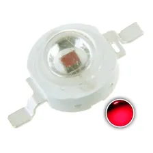 10 Unidades Power Led Chip 3w Diversas Cores Cor da luz Vermelho 3V Foto mini 1