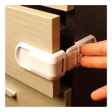 10 Unidades Trava Gaveta Porta Armário Segurança Bebê Foto  mini 1