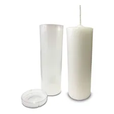 10 Vela Sete 7 Dias Votiva Pvc 220g Sao Judas Tadeu Foto mini  2