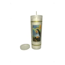 10 Velas Votivas De 7 Dias Santa Rita De Cássia 220g Foto mini 1
