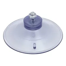 10 Ventosa De 90mm 9 Cm Em Pvc Cristal Com Parafuso E Porca Foto mini 1