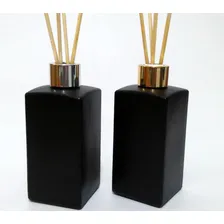 10 Vidro Para Difusor Retangular 250ml Difusor Luxo +varetas Foto mini 1