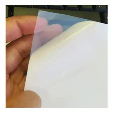 10 Vinil Laser Adesivo A4 Branco Brilho Fosco E Transparente Foto mini 3