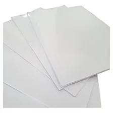 10 Vinil Laser Adesivo A4 Branco Brilho Fosco E Transparente Foto mini 1