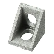 10 X Cantoneira Para Perfil 20x20mm Cor Prateado Foto mini 1