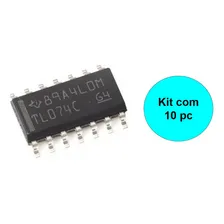 10 X Ci Tl 074 Tl074c Circuito Integrado Tl074 Smd Sop14 Foto mini 2