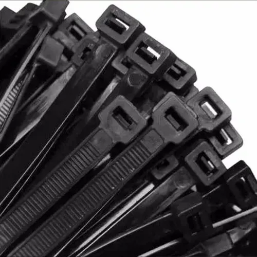 100 Abraçadeira De Nylon - Enforca Gato, 390 X 4,8mm Cor Preto Foto 1
