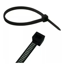 100 Abraçadeira De Nylon - Enforca Gato, 390 X 4,8mm Cor Preto Foto mini 2