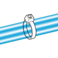 100 Abraçadeiras Nylon 100 X 2,5mm Hellermann Tyton T18r Foto mini 4
