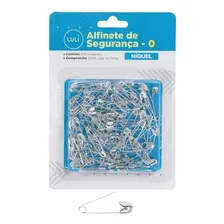 100 Alfinetes Segurança Prateado/ N 0 - 27mm/ Luli Foto mini 1