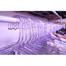 100 Cabides AcrÃlico Infantil Transparente Cristal + Foto mini 4