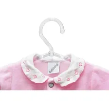 100 Cabides AcrÃlico Infantil Transparente Cristal + Foto mini 2