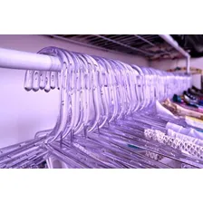100 Cabides AcrÃlico Transparente + 200 Presilhas AcrÃlico Foto mini 3