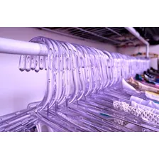 100 Cabides Acrílico Transparente + 200 Presilhas Acrílico Foto mini  3