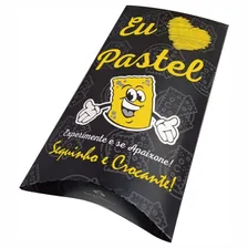 100 Caixa de Pastel Emlagem para Delivery - Tamanho M Foto  mini 1