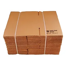 100 Caixas De Papelão Embalagem Correios Sedex Pac 19x12x12 Cor Não Aplica Foto  mini 1