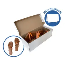 100 Caixas De Papelão Para Sapato Branca 28x12x9,5cm Foto mini 2