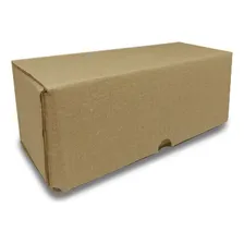 100 Caixas Papelão Correio Embalagem Garrafa Bebida 10x26x10 Foto mini 1