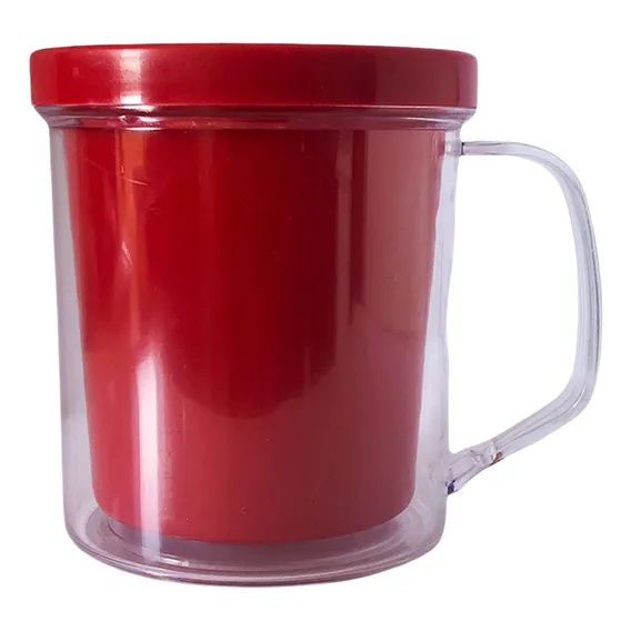 100 Canecas Pra Foto Rosqueavel Vermelha Cor Vermelho Liso Foto 1