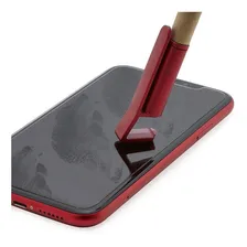 100 Caneta Preta Apoio Celular Touch Personalizada Tinta Ciano Foto mini  3