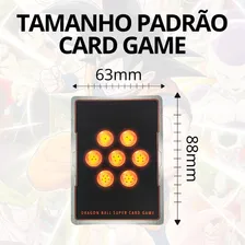 100 Cartas Dragon Ball Z Card Game Fusion World Deck Bandai Foto mini 3