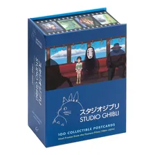 100 cartões postais colecionáveis do Studio Ghibli Foto mini 1