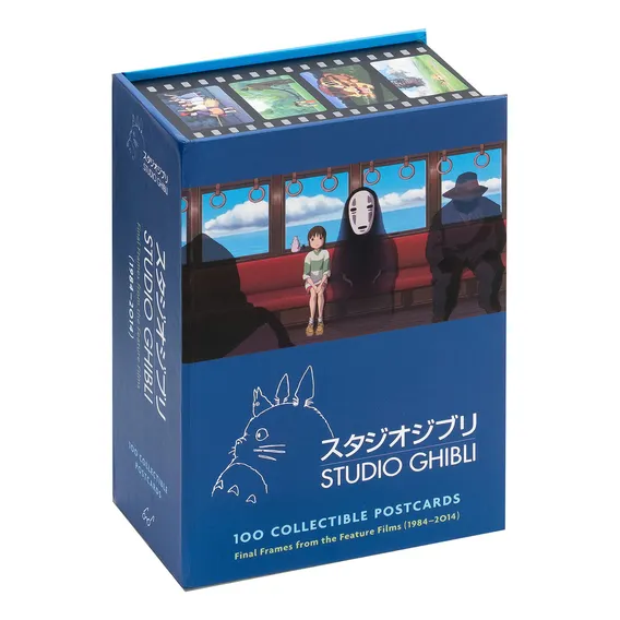 100 cartões postais colecionáveis do Studio Ghibli Foto 1