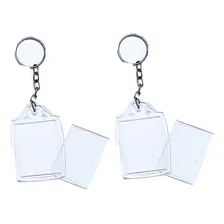 100 Chaveiro Acrílico 3x4 Para Personalizar Igreja Foto mini 3
