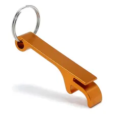 100 Chaveiros Abridor Garrafas Aluminio Não Personalizado Cor Laranja Foto  mini 1