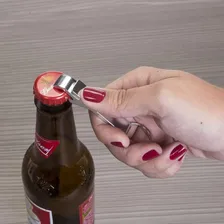 100 Chaveiros Abridor Prata Personalizados Empresa 1x Foto mini 4