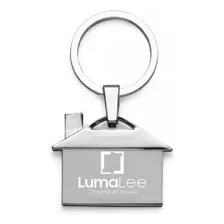 100 Chaveiros Casa Personalizados Com Logo Gravação Laser Foto mini 4
