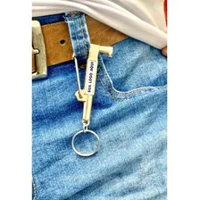 100 Chaveiros Com Abridor Martelo Personalizado Cor Metal Foto mini 3