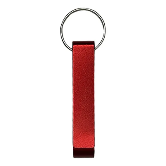 100 Chaveiros Personalizados Abridor Laser Empresa Cor Vermelho Foto 1