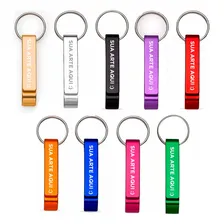 100 Chaveiros Personalizados Logomarca Abridor Laser Empresa Cor Amarelo Foto mini  3