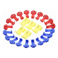 100 Conector Elétrico Derivação Emenda Cabo Fios 0,5 A 6mm Foto mini 3